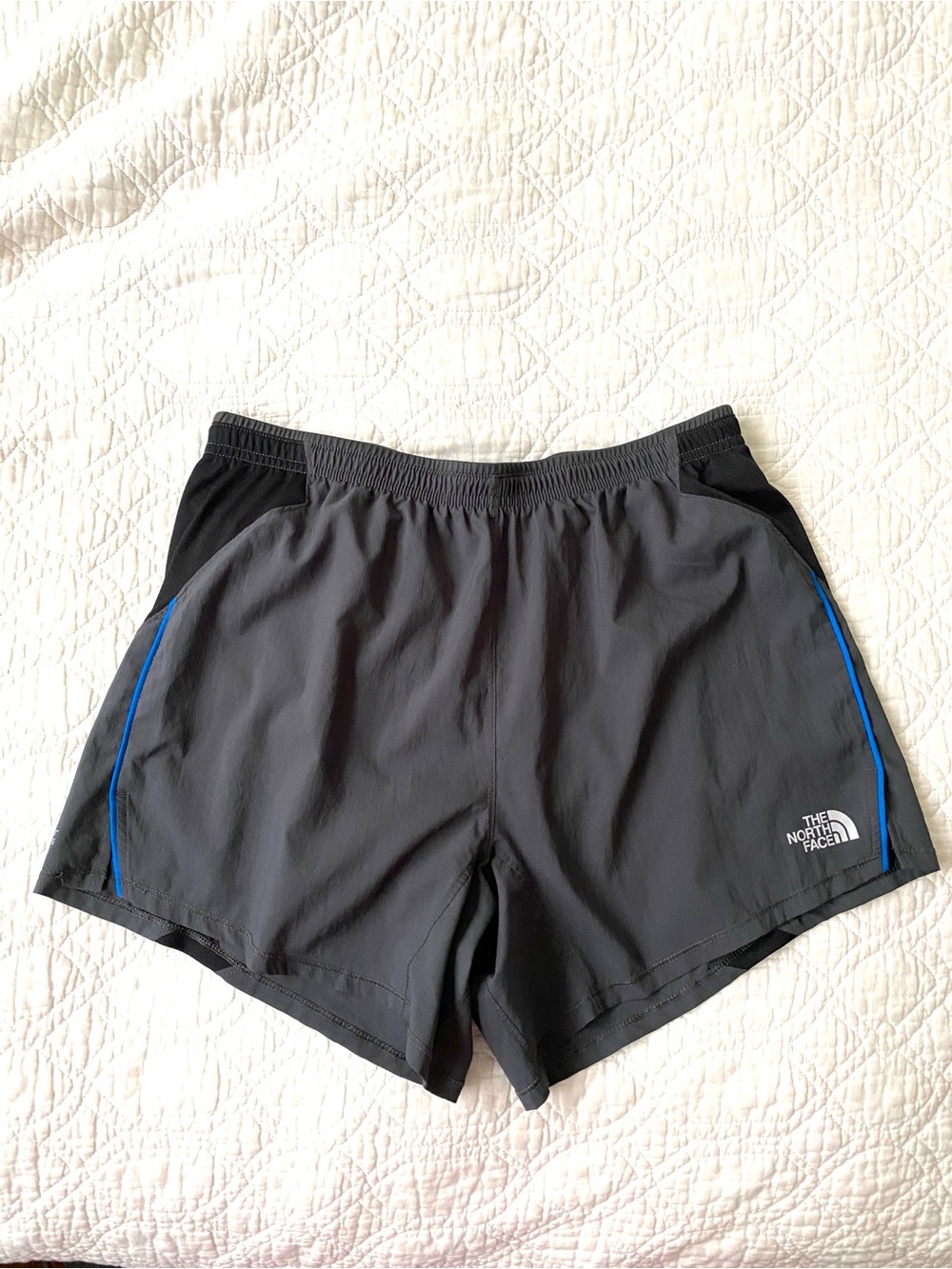 The North Face Mens Gray Lightweight Flight Series Flash Dry Running Shorts Sz M - Picture 11 of 12